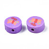 Handmade Polymer Clay Beads X-CLAY-N006-48-4