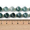 Dyed Natural Jade Beads Strands G-U023-A20-01E-5