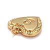 Rack Plating Golden Brass Pendants KK-E260-01G-S-3