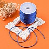 30M Nylon Satin Rattail Cords NWIR-YW0001-04-16-6