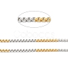 Ion Plating(IP) 304 Stainless Steel Box Chains STAS-B001-27C-G-1
