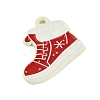 Christmas Theme Spray Painted Alloy Enamel Pendants ENAM-Z020-01B-2