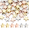 60Pcs 3 Colors Brass Beads KK-PH0012-16-1