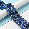 Natural Agate Beads Strands G-C039-D04-2
