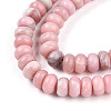 Natural Pink Opal Beads Strands G-T140-75A-3