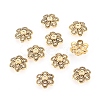 Tibetan Style Alloy Bead Caps GLF10883Y-1
