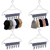 Fabric Hanging Clothes Peg Organizer AJEW-WH0455-394B-1