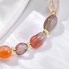 Natural Carnelian Beaded Bracelets for Women G-P563-07P-18-2