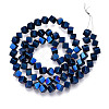 Electroplated Synthetic Non-magnetic Hematite Beads Strands G-T139-62D-2