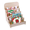 5-Tier Wood Display Risers ODIS-WH0038-242-1