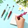 10Pcs ABS Plastic & Iron Ball-Point Pen AJEW-FS0001-41E-6