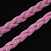 Braided Imitation Leather Cords LC-S002-5mm-06-2