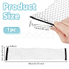Vintage Polyester Rhinestone Mesh Face Veils for Women AJEW-WH0348-705-2