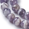 Natural Chevron Amethyst Beads Strands G-P428-04A-6mm-3