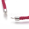 Cotton Cord Bracelet Making KK-F758-03-P-3
