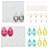 DIY Teardrop Earring Kits DIY-YW0012-77-1