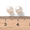Plastic Imitation Pearl Beads FIND-M059-01B-08-3