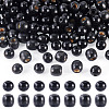 200Pcs 2 Style Dyed Natural Maple Wood Beads WOOD-TA0002-80-1
