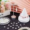 5Sets Iridescent PVC Paillette/Sequin Links PVC-SC0001-16B-3
