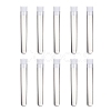 Clear Tube Plastic Bead Containers with Lid X-C065Y-1