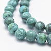 Natural Marble Beads Strands X-G-K211-6mm-A-3