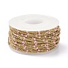 Ion Plating(IP) 304 Stainless Steel Enamel Curb Chains CHS-P013-01G-08-3