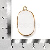 Fruit & Floral & Animals Printed Handmade Porcelain Pendants STAS-Z207-01G-02-3