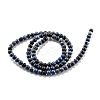 Natural Dumortierite Quartz Beads Strands G-L574-07A-3