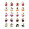 Transparent Glass Globe Pendants GLAA-TA0001-07-2