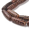 Tibetan Style 9-Eye dZi Beads Strands G-O057-05A-3