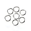 Tarnish Resistant 304 Stainless Steel Open Jump Rings X-STAS-D448-099P-6mm-1
