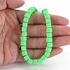 Handmade Polymer Clay Beads Strands X-CLAY-T020-09D-5