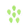 Transparent Acrylic Charms X-TACR-T012-04-1