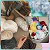 30Pcs Eco-Friendly ABS Plastic Knitting Crochet Locking Stitch Markers Holder IFIN-SC0001-96D-7