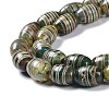 Tibetan Style dZi Beads Strands TDZI-E005-01O-3