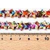 Spray Painted Synthetic Turquoise Beads Strands LS-UNKW-T001-11D-5