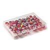 Acrylic & Resin & Polymer Clay Rhinestone European Beads FPDL-NB0001-05-9