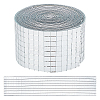 Glitter Resin Hotfix Rhinestone(Hot Melt Adhesive On The Back) OCOR-WH0058-32I-6