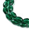 Transparent Glass Beads Strands EGLA-N013-T8mm-D24-3