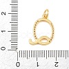 Brass Micro Pave Clear Cubic Zirconia Pendants CU-CBA7939-01Q-G-3