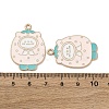 Alloy Enamel Pendants STAS-I354-02KCG-02-3