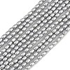 Electroplated Shell Pearl Beads Strands BSHE-H113-06A-08-1