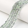 Electroplate Glass Beads Strands EGLA-A034-J4mm-M01-1