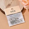 SHEGRACE Brass Hoop Earrings Findings XGR0151P-89P-6
