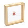 Square Transparent PE Thin Film Suspension Jewelry Display Box CON-D009-01A-01-1