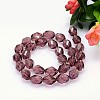 Faceted Polyhedron Imitation Austrian Crystal Bead Strands G-M190-13x10mm-11A-2