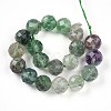 Natural Fluorite Beads Strands G-T140-19C-3