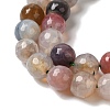 Dyed & Heated Natural Dragon Veins Agate Beads Strands G-P539-A01-12-4