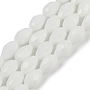 Opaque Solid Color Beads Strands EGLA-N013-P8mm-D02-1
