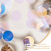 Iridescent PVC Paillette/Sequins Pendants PVC-GO0001-02E-5